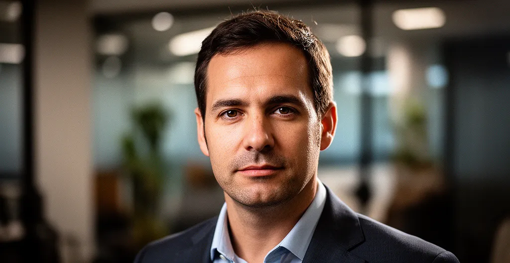 Business professional analyzing data visualizations on interactive dashboard displaying various charts and metrics