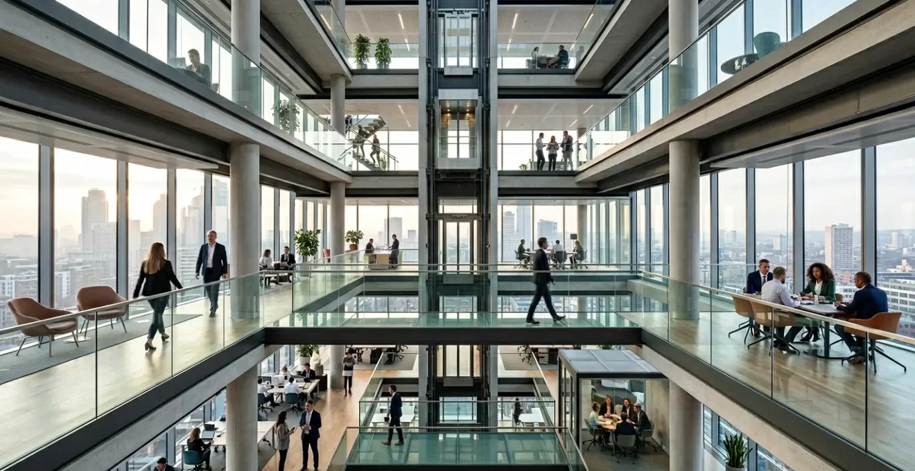 Professional scene showcasing diverse talent pipeline and future workforce dynamics