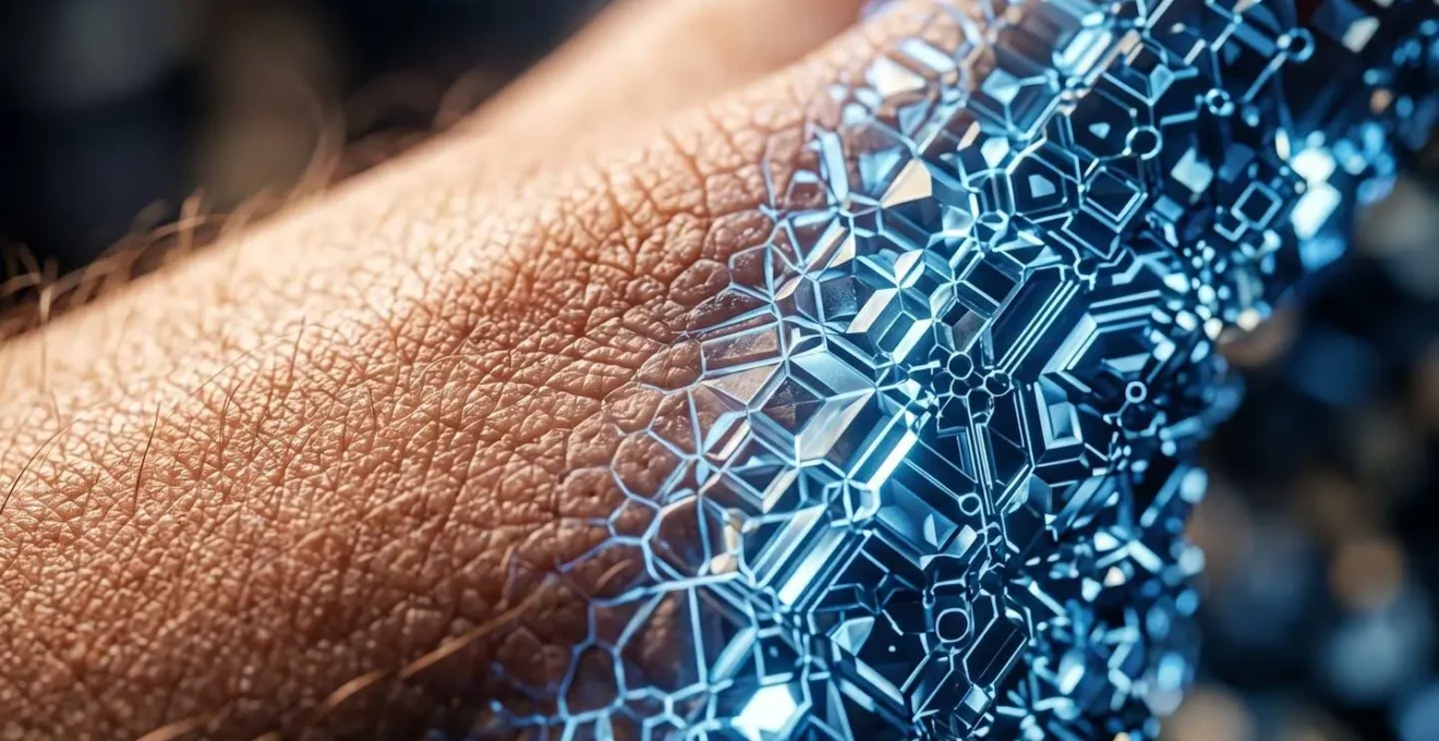 Abstract representation of human-AI collaboration in future workplace