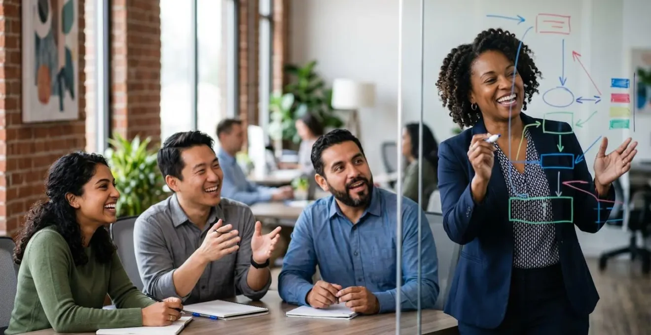 Manager presenting hypothesis-driven data request to analytics team
