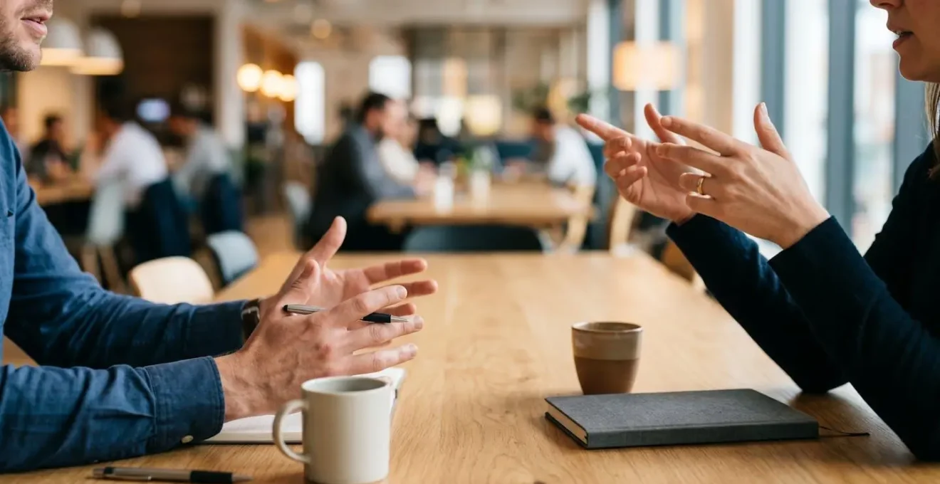 Professional engaging in strategic LinkedIn commenting to build thought leadership